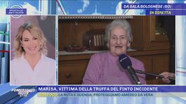 Marisa, vittima della truffa del finto incidente thumbnail