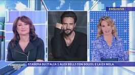 Stasera su Italia 1 Alex Belli con Soleil e la ex Mila thumbnail