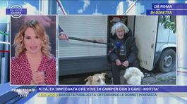 In diretta da Roma Rita che vive in camper con 3 cani thumbnail