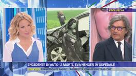 Incidente in auto - 2 morti, Eva Henger in ospedale thumbnail