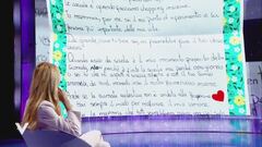 Adriana Volpe  e la lettera della figlia Gisele