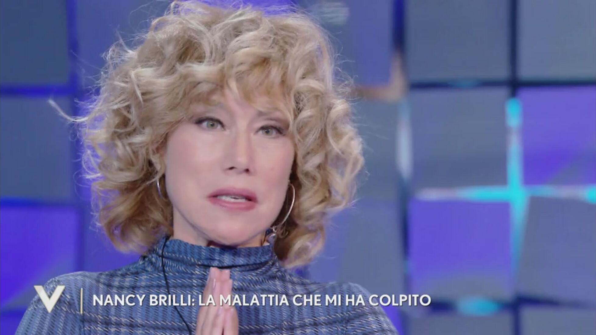 nancy brilli la malattia che mi ha colpito verissimo video mediaset infinity