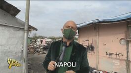 Napoli, accampamento rom bruciato e abbandonato thumbnail
