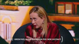Giorgia Meloni: "Favorevole al vaccino agli adulti, non per i bambini" thumbnail
