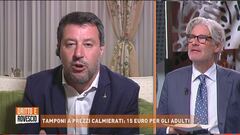 Matteo Salvini: "Inconcepibile che l'obbligo del green pass non venga esteso al Parlamento"