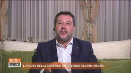 Salvini-Meloni uniti, incubo della sinistra? Matteo Salvini: "Due idee dell'Italia diverse" thumbnail