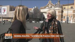 Nonna Maura: "Scendo in piazza con i no vax" thumbnail