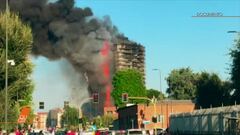 Milano: la tragedia del grattacielo in fiamme