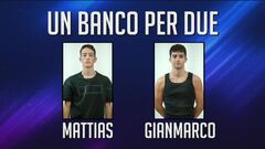 Mattias e Gianmarco: un banco per due - 24 settembre