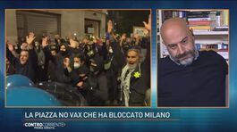 La piazza No Vax che ha bloccato Milano thumbnail