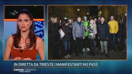 In diretta da Trieste i manifestanti No Pass thumbnail