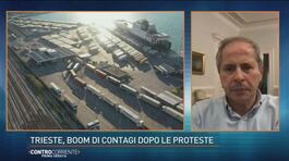 Trieste, boom di contagi dopo le proteste thumbnail