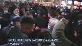 Super green pass, la protesta a Milano thumbnail