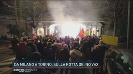 Da Milano a Torino, sulla rotta dei No Vax thumbnail