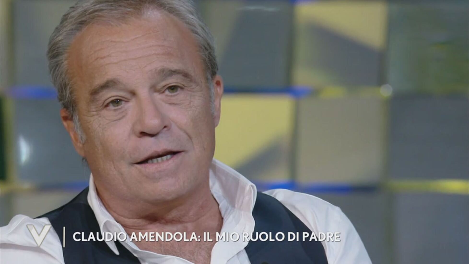 Claudio Amendola Il Mio Ruolo Di Padre Verissimo Video Mediaset Infinity