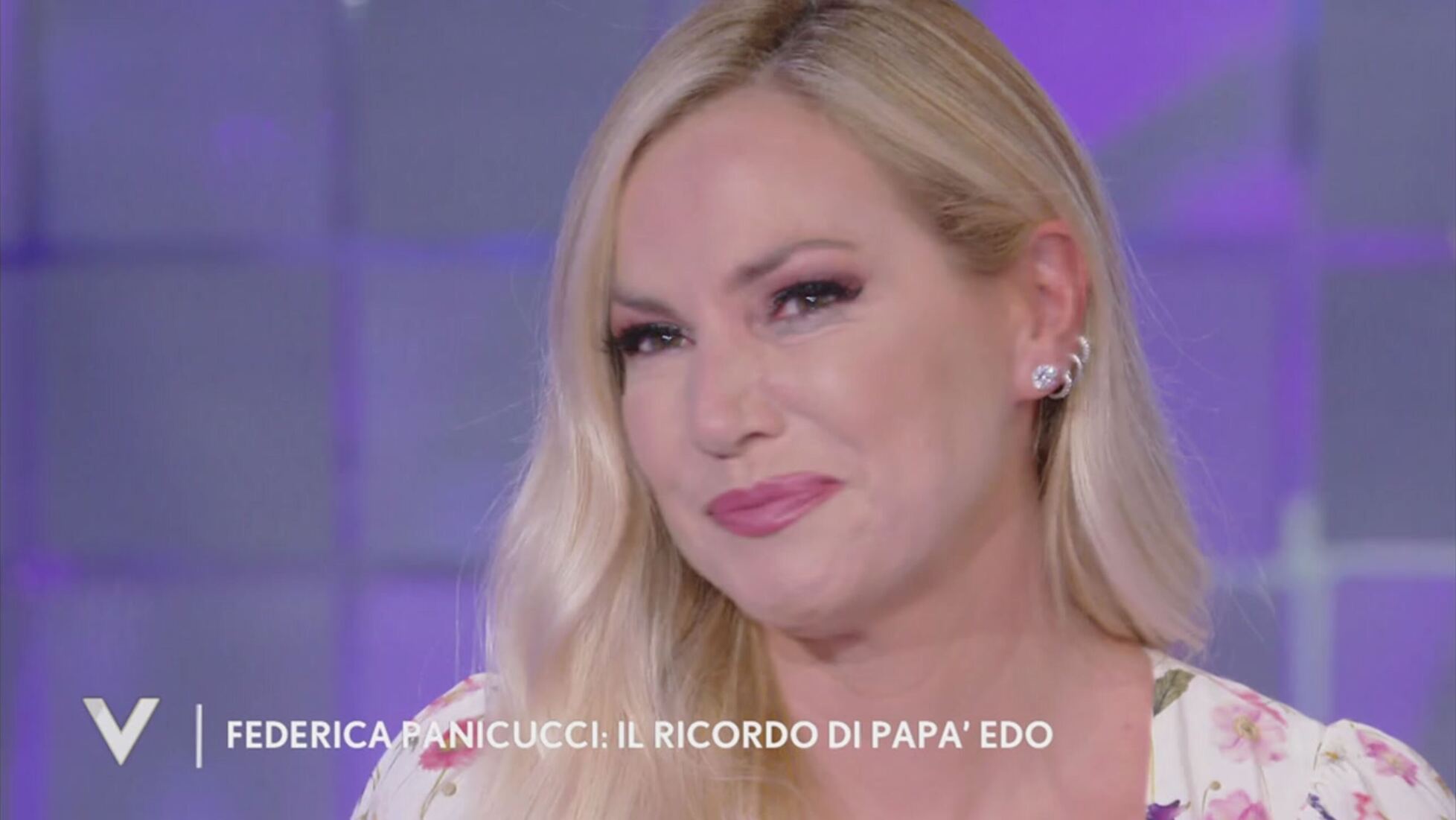Federica Panicucci Il Ricordo Di Papa Edo Verissimo Video Mediaset Infinity