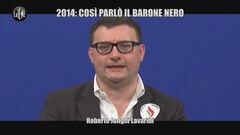 INTERVISTA: 2014: così parlò il Barone Nero