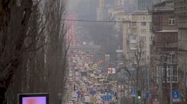 Ucraina, civili in fuga thumbnail