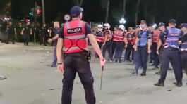 Ultras, notte di scontri a Tirana thumbnail