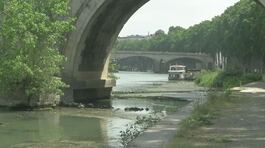 Tevere in secca, allarme a Roma thumbnail