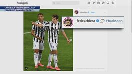 Chiesa a tre mesi dal ko: "Torno presto" thumbnail