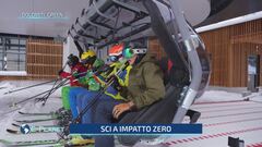 Dolomiti, ritorno "green" sulle piste: sci a impatto zero
