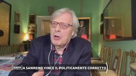Il pensiero di Vittorio Sgarbi su Sanremo thumbnail