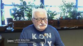 L'intervista all'ex presidente polacco Lech Walesa: "Così sconfissi l'Unione Sovietica" thumbnail