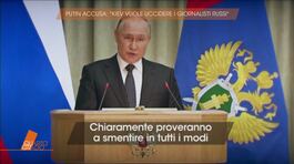 Putin accusa: "Kiev vuole uccidere i giornalisti russi" thumbnail