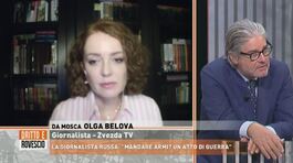 La giornalista russa: "Mandare armi? Un atto di guerra" thumbnail