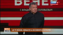 Le tv russe: minacce a occidente e Ucraina thumbnail