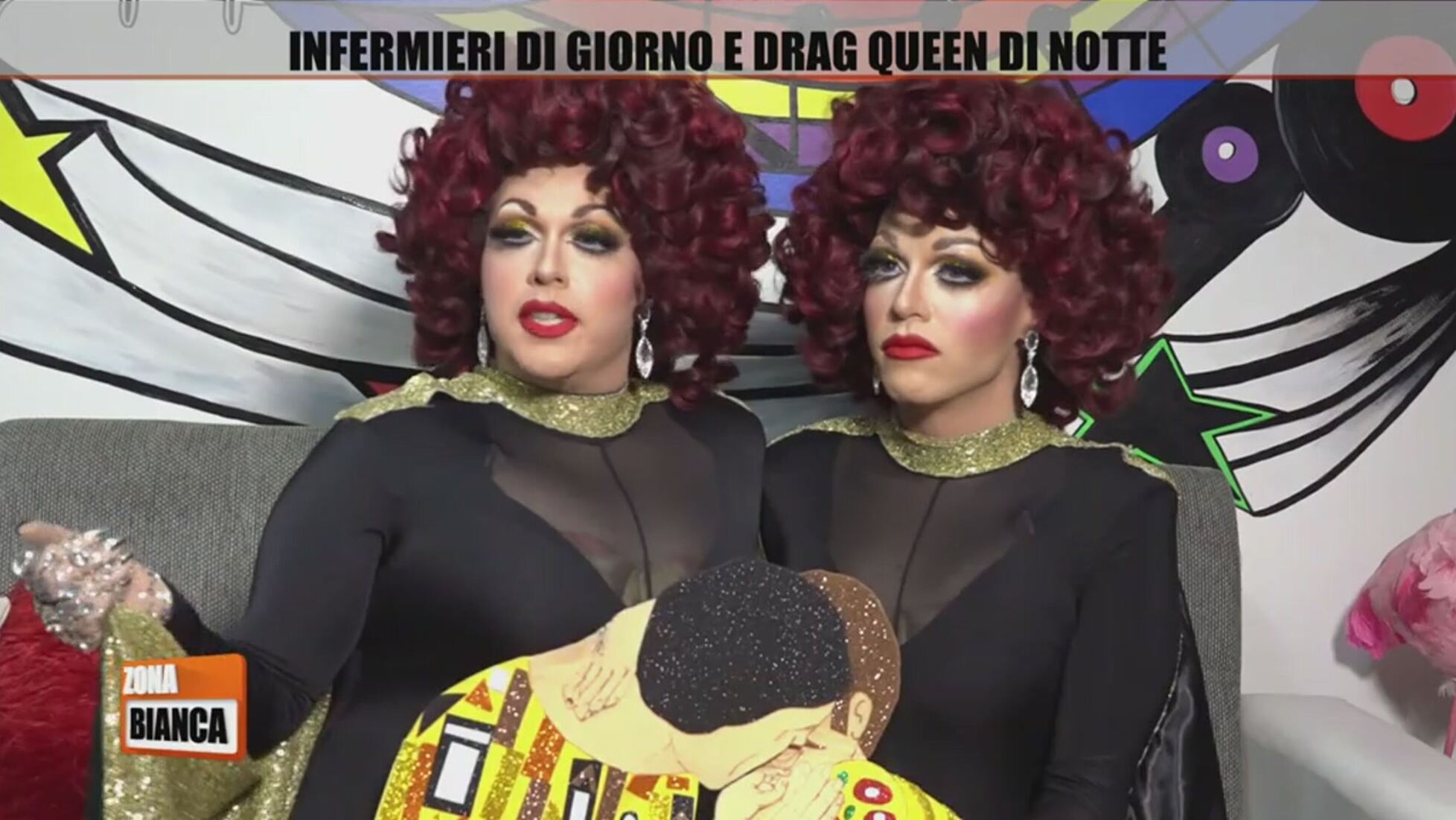 Zona bianca: Infermieri di giorno e drag queen di notte Video | Mediaset  Infinity