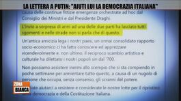 La lettera a Putin: "Aiuti lui la democrazia italiana" thumbnail