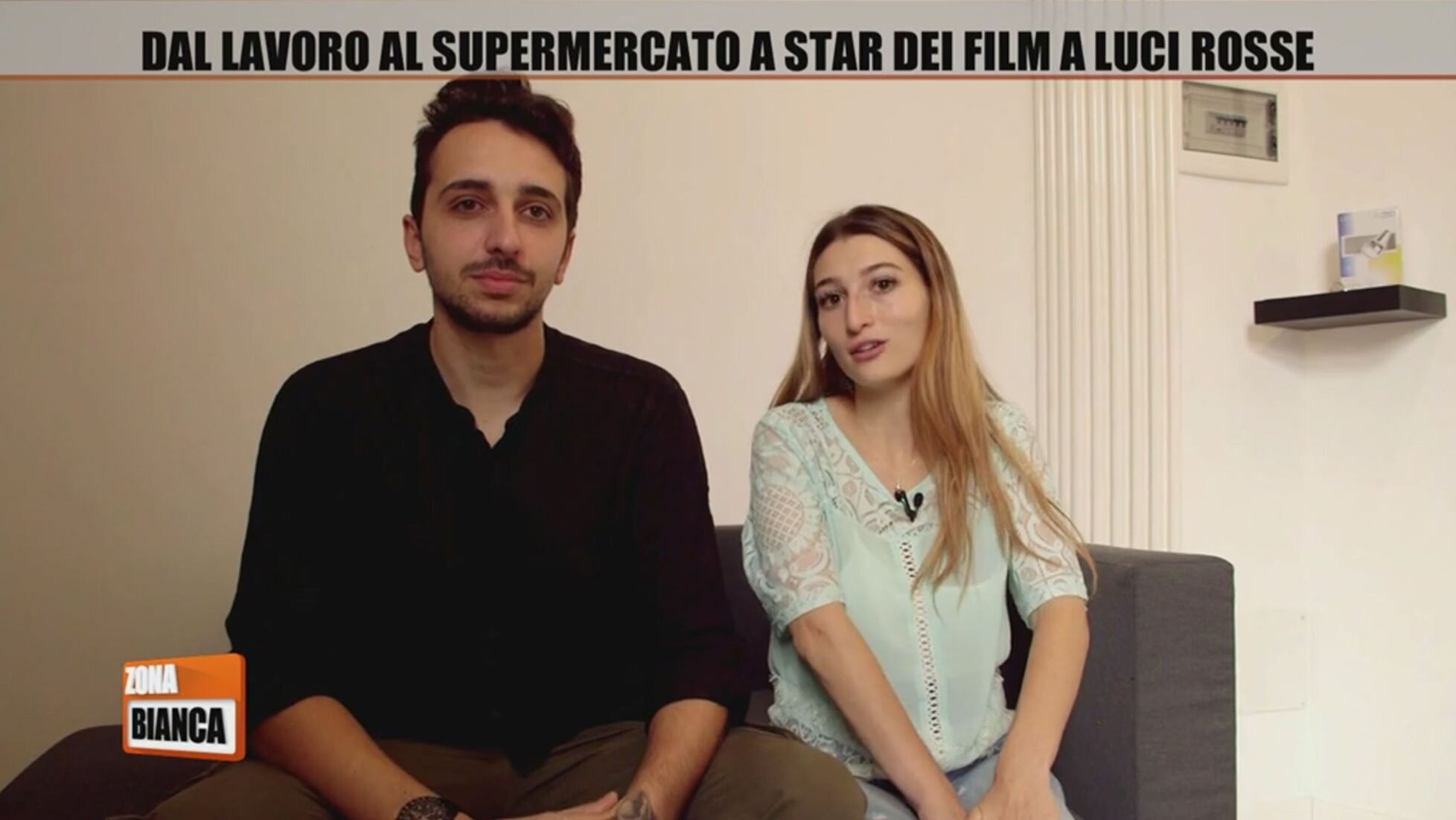 Zona bianca: Dal lavoro al supermercati a star dei film a luci rosse Video  | Mediaset Infinity