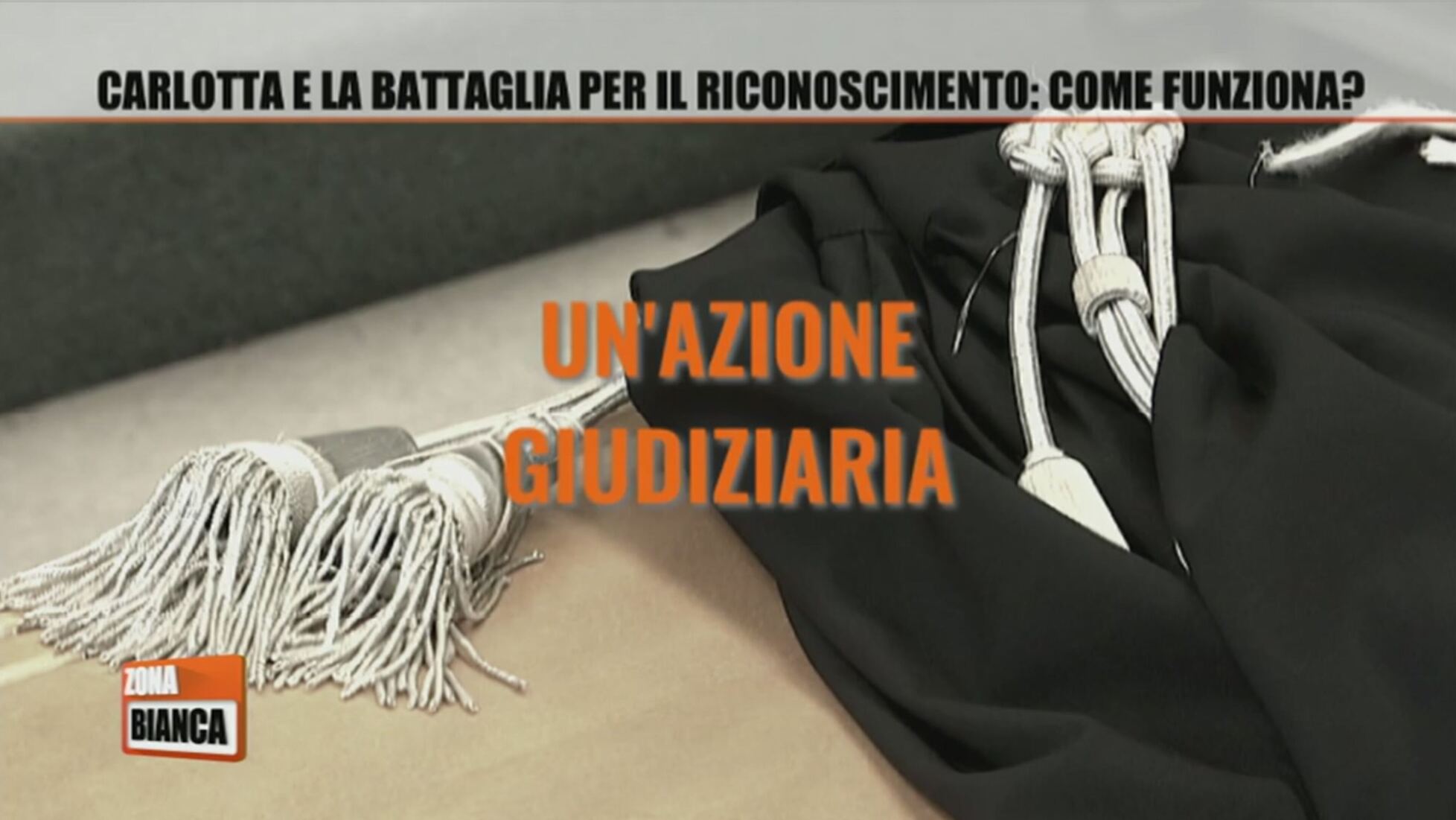 Zona bianca: Carlotta e la battaglia per il riconoscimento: come funziona?  Video | Mediaset Infinity