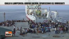 Giallo a Lampedusa: arriva Salvini, spariscono gli immigrati thumbnail