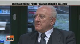 De Luca chiude i porti: "Basta sbarchi a Salerno" thumbnail