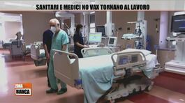 Sanitari e medici no vax tornano al lavoro thumbnail