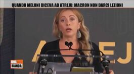 Quando Meloni diceva ad Atreju: "Macron non darci lezioni" thumbnail