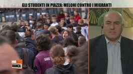 Gli studenti in piazza: Meloni contro i migranti thumbnail