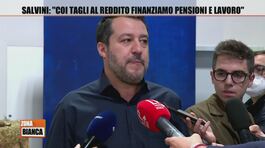Salvini: "Coi tagli al reddito finanziamo pensioni e lavoro" thumbnail