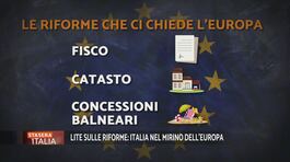 Lite sulle riforme: Italia nel mirino dell'Europa thumbnail