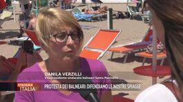 Protesta dei balneari: difendiamo le nostre spiagge thumbnail