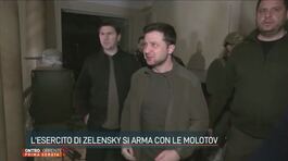 L'esercito di Zelensky si arma con le molotov thumbnail