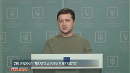 Zelensky: "Resto a Kiev e resisto" thumbnail