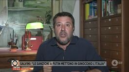 Matteo Salvini: "Le sanzioni a Putin mettono in ginocchio l'Italia" thumbnail