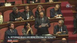 Il ritorno di Silvio Berlusconi in Senato thumbnail