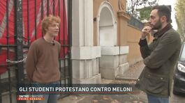 Gli studenti protestano contro Giorgia Meloni thumbnail