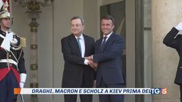 Draghi, Macron e Scholz prima del G7 in Ucraina thumbnail
