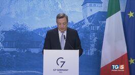 Draghi: "Sanzioni fondamentali" .Nato, un vertice storico thumbnail